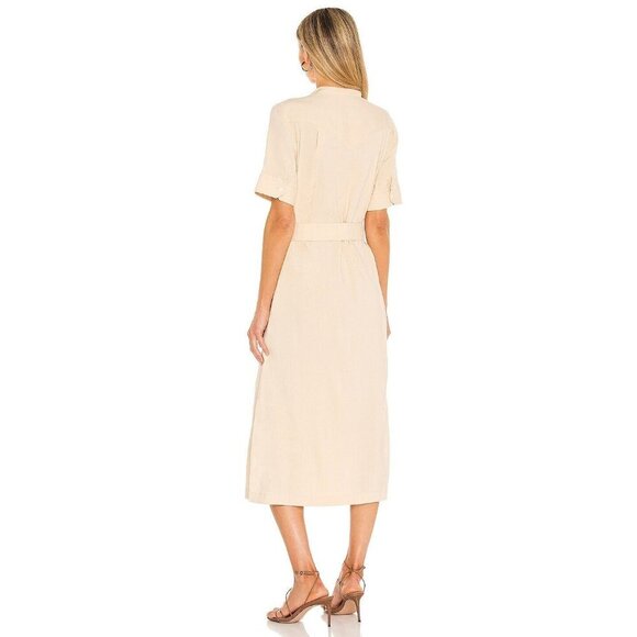 NWT Rag&Bone Selma Tie Waist Midi Dress Size XS - Picture 2 of 13